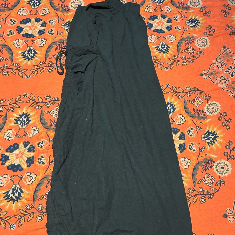 Thaluta Alaina Maxi Skirt Maxi Skirt - 100% Organic Cotton - Boho Adjustable